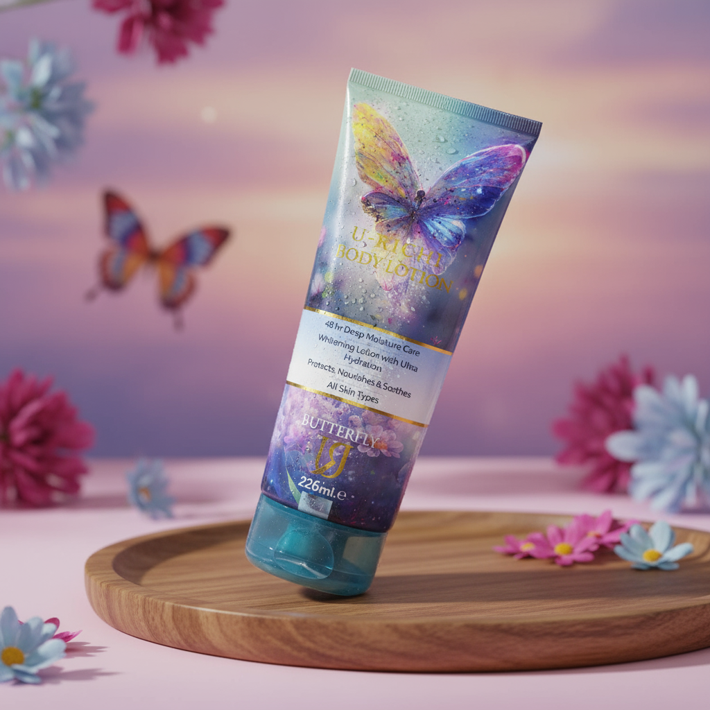 U-Richi Body Lotion Butterfly 200ml