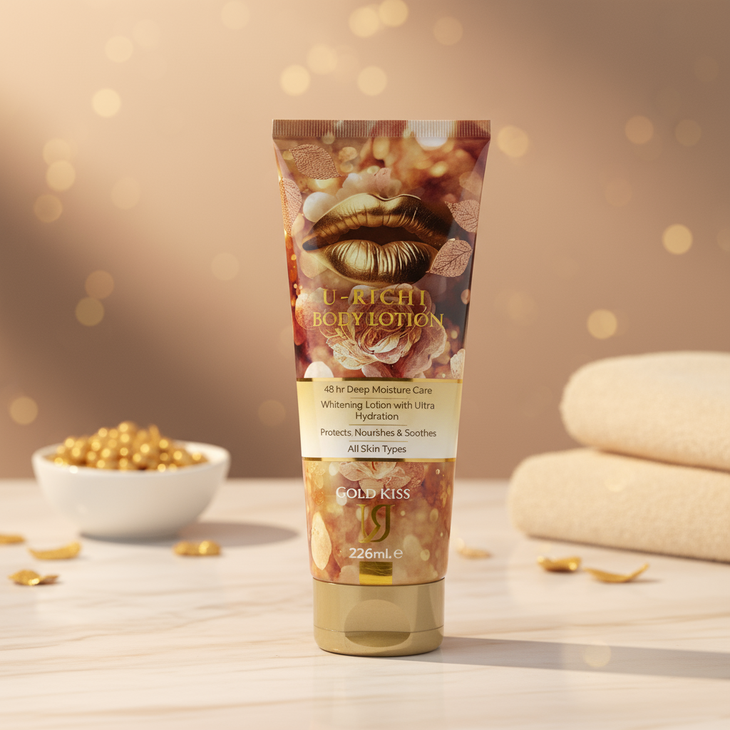U-Richi Body Lotion Gold Kiss 200ml