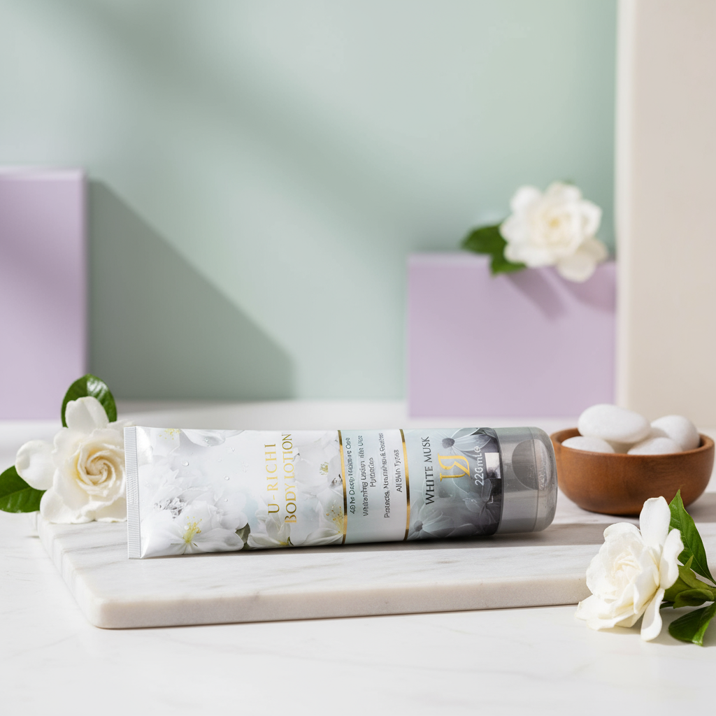 U-Richi Body Lotion White Musk 200ml